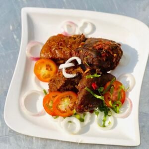 Fried Goatmeat